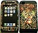 Camo Deer on Black Silicone Skin for Apple ipod Touch iTouch 4G 4 Hybrid 2 in 1 Rubber Cover Hard Case