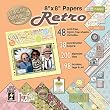 Hot Off The Press Paper Pads 8 Inch X8 Inch -Retro