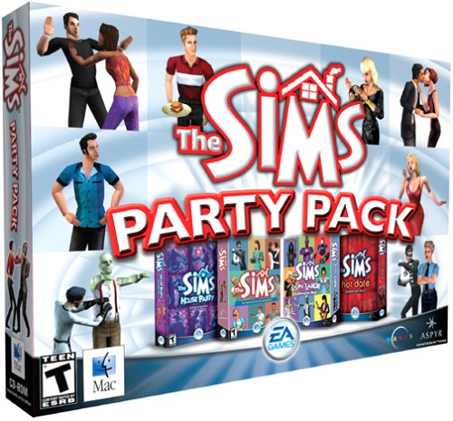 Childrens Toyshop  Video Games : The Sims Party Pack (Mac)