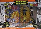 Enlarge toy image: DRAGONBALL Z - KIDZ RULE - EXCLUSIVE 4-PACK - with SS3 GOKU & GOHAN & SS TRUNKS & POLICE GOTEN - Action Figures incl.  DVD: SUPER ANDROID 13 (~ 60 min - RG 1 USA) -