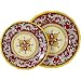 Le Cadeaux Triple Weight Melamine 16 Piece Plate Set: 8 Salad and 8 Dinner Plates