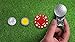 Moonmarx Golf Ball Marker and Putt Aligner with Magnetic Clip (Pink). Patented ball marker. Conforms to USGA standards. 30 Day!