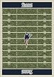 NFL Team Home Field Novelty Rug Rug Size: 7'8" x 10'9", NFL Team: New England Patriots