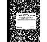 BAZIC Primary Journal Marble Composition Book, 100 Count