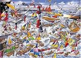 Review Gibsons Games  / Gibsons Puzzle - I Love Boats (1000 pieces)