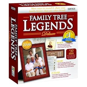 Family Tree Legends Deluxe 5 by Individual Software Inc.