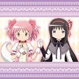 「魔法少女まどか☆マギカ クッション「まどか&ほむら」Ver.2」の画像