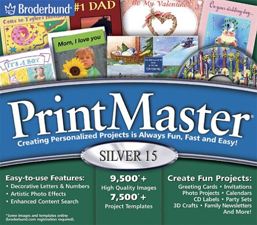 PrintMaster Silver 15 (Jewel Case)