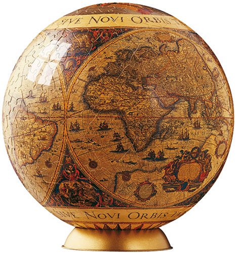 puzzleball, Historische Weltkarte