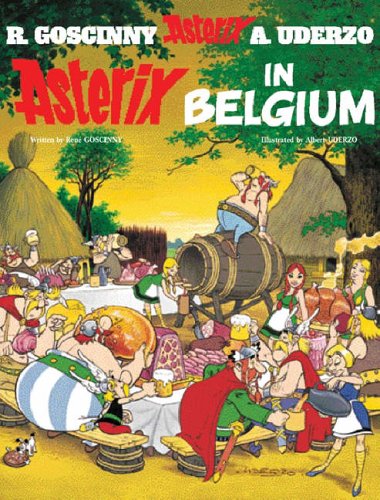 Asterix in Belgium; Asterix bei den Belgiern, englische Ausgabe