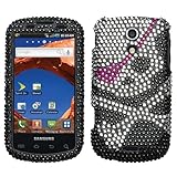 MyBat Samsung Epic 4G Diamante Protector Cover - Skull