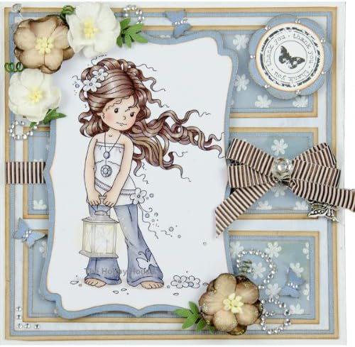 Hobby House HHWS004 Wee Stamps Topper Sheet, 8.3 by 12.2-Inch, Hopeful