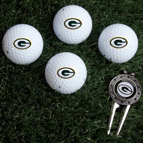 Green Bay Packers Golf Gift Set