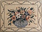 Floral Marble Mosaic
