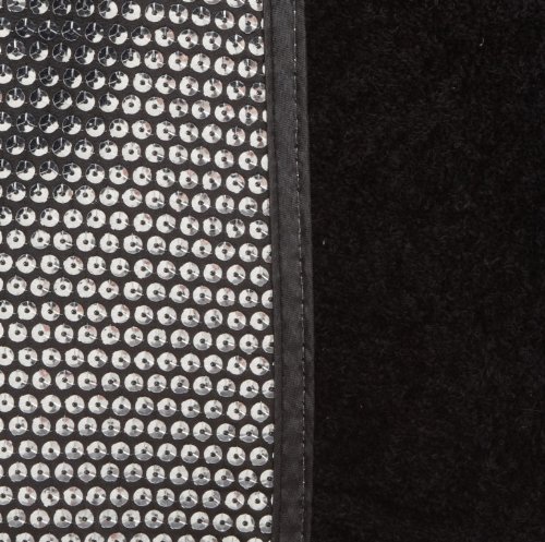 Popular Bath Caprice Black 3-Piece Towel Set