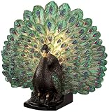 Peacock Accent Table Lamp