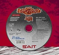 SAIT 23323 Type 1 4-Inch x .045-Inch x 5/8-Inch 19000 Max RPM Z-Tech - High Performance Cut-Off Wheels - 50 Pack