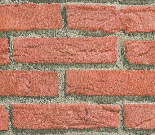 red brick wallpaper. FAUX BRICK WALLPAPER