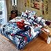 USpiece 3D Spider-Man Cotton Quilt / Duvet Cover Set Kid's Bedroom 4 pcs Bedding Set 100% Cotton Queen