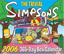 The Trivial Simpsons 2006 365-Day Box Calendar