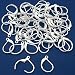 50 Silver Plated Leverback Earrings Earring Findings 13mm