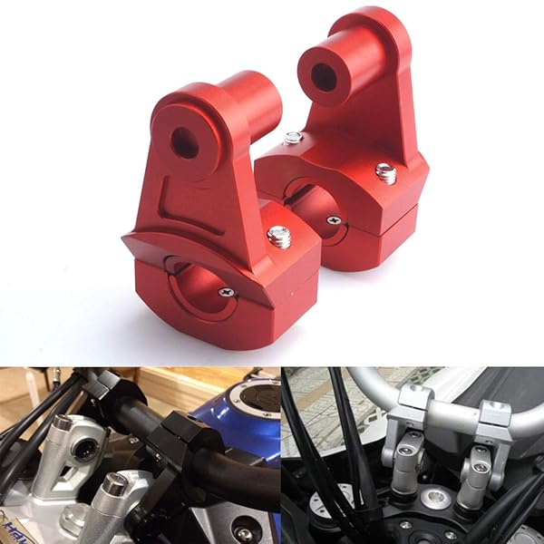 7/8/22MM/ Motorcycle Handlebar Risers Pivoting Bar Mount Riser For