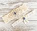 Ivory Sapphire Blue Wedding Bridal Lace Garter Set Keepsake Toss Tradition Vintage
