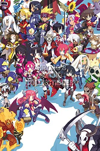 CGC Huge Poster - Disgaea PS2 PS3 PSP Vita PS4 - Art - DIS005 (24" x 36" (61cm x 91.5cm))