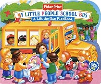 Fisher Price School Bus Lift the Flap (Fisher-Price Lift-The-Flap Playbook)