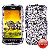 Purple/ Silver Stardust Elite With Full Rhinestone (WP) Hard Protector Case ....