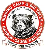 Roaring Camp Tin Vintage Style Signs