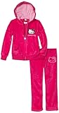 Hello Kitty Girls 2-6x Velour Active Set with Mini Sequins