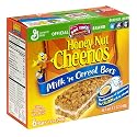 Betty Crocker Milk 'n Cereal Bars, Honey Nut Cheerios, 6-Count Boxes (Pack of 10)