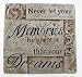 Outdoor Living : Beautiful Handcrafted & Painted Stoneware Garden Wall Sign