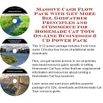 Massive Cash Flow Pack with Get More Biz, Godfather Principles and eCommerce for Homemade Cat Toys On-line Businesses 3 CD Power Pack book cover