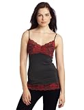 Fleurt Womens Karolina Lace Bust Tank Top