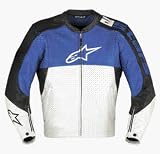 ALPINESTARS JACKET STUNT LTHR. BLU 56 310-146-70-56