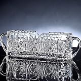 Crystal Cutlery Holder