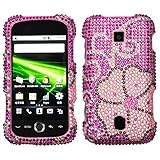 Rhinestones Protector Case for Huawei Ascend (Huawei M860), Blooming Daisy  ....