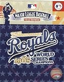 2010 Kansas City Royals 25th Anniversary MLB Baseball Patch as 1985 World Series Champions