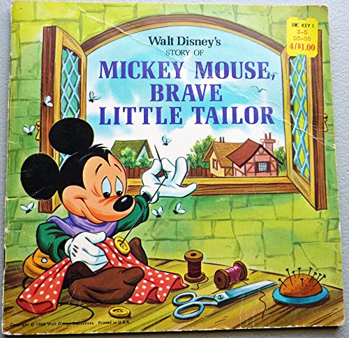 Walt Disney's Story of Mickey Mouse Brave Little Tailor : A Disneyland Record and Book