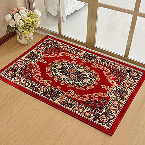 European-style woven matting/Entrance door mats/ bedroom living room carpet/Washable mats-A 60x90cm(24x35inch)