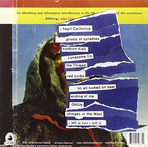 Admiral RadleyI Heart California