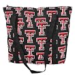 Texas Tech University Logo Tote Bag Cotton with WATERPROOF LINING UNDERSIDE Travel, Baby, Diapers, Sports Gym or Beach Cute Best Unique GIFT IDEA for Him Her Man Men DAD MOM Mother Woman Women Ladies