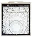 EuroQuest Imports Deco Lace Round and Square Doilies, Set of 48