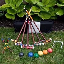 Franklin Sports Advanced 6-Player Croquet Set