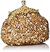 Chicastic Fully Sequined Mesh Beaded Antique Style Wedding Evening Formal Cocktail Clutch Purse