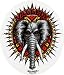 Powell Vallely Elephant Decal Single Skateboarding Decals