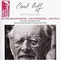 Orff: Ein Weihnachtsspiel; Ein Osterspiel; Astutuli [Germany]