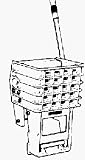 RUBBERMAID COMM PROD 6127-01 Brute YEL Mop Wringer